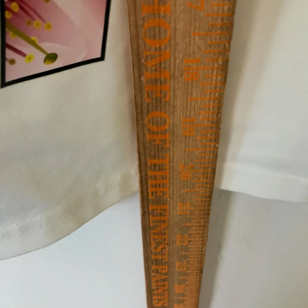 BTS Jung Kook Graphic Tee Womens White Medium M T Shirt Top Short Sleeve Cotton - Image 8