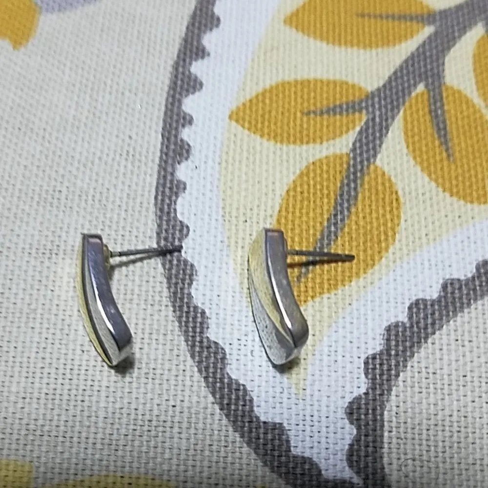 Lia Sophia Silver & Gold Earrings - Image 2