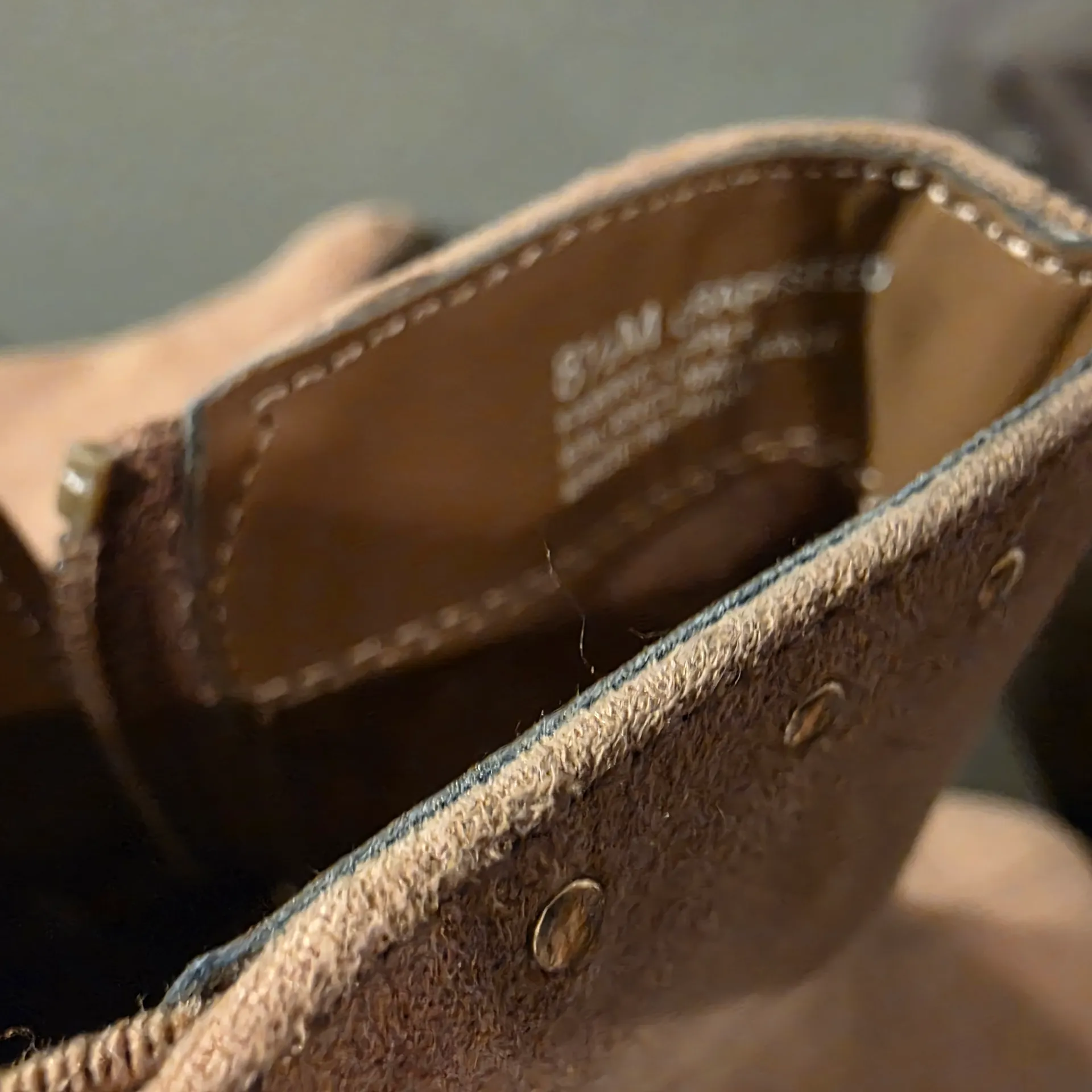 AEROSOLES Khaki With Rhinestones Ankle Boots - Image 2