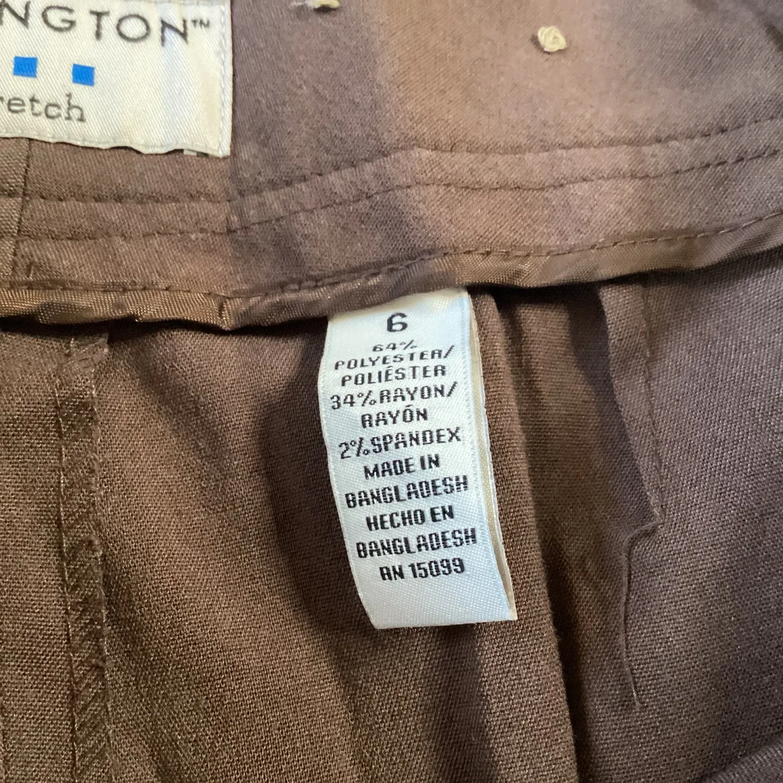 Covington  Brown Career Pants - Image 4