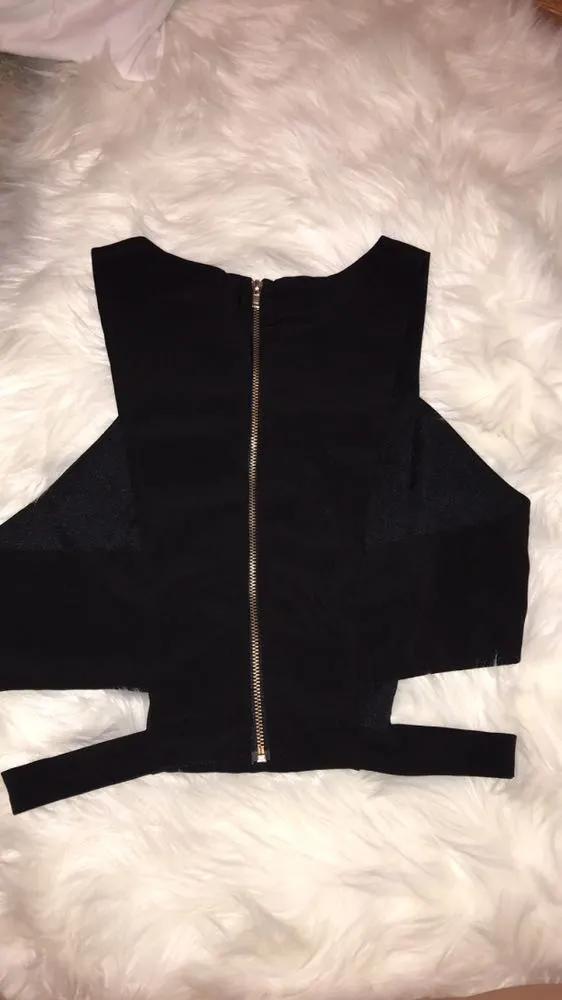 Forever 21 Cut Out Crop top  - Image 2