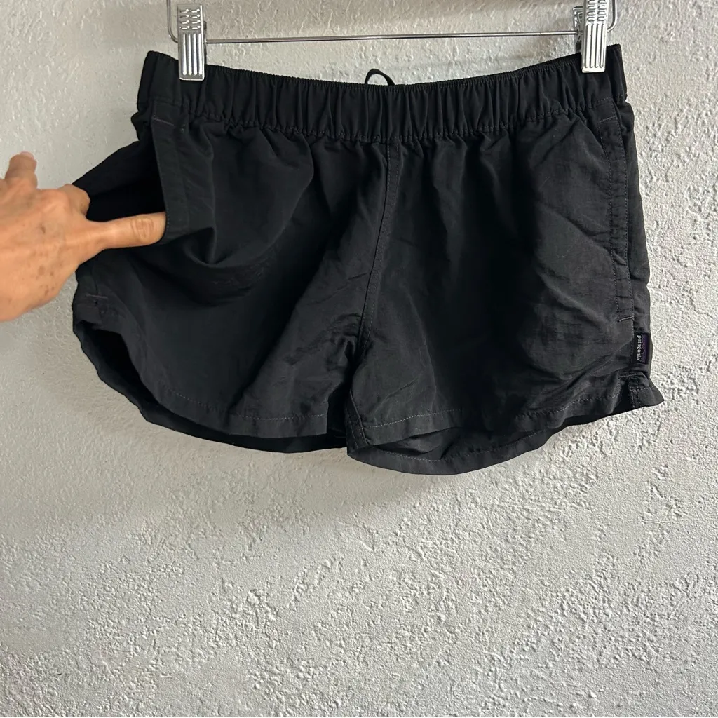 Patagonia Black Women's Athletic Shorts - Image 2