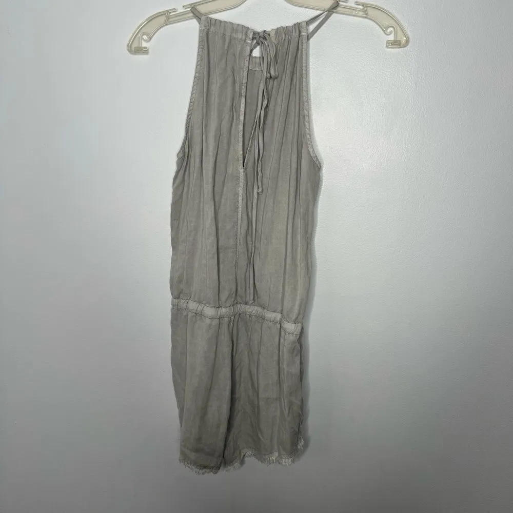 Bella Dahl gray romper size small - Image 8