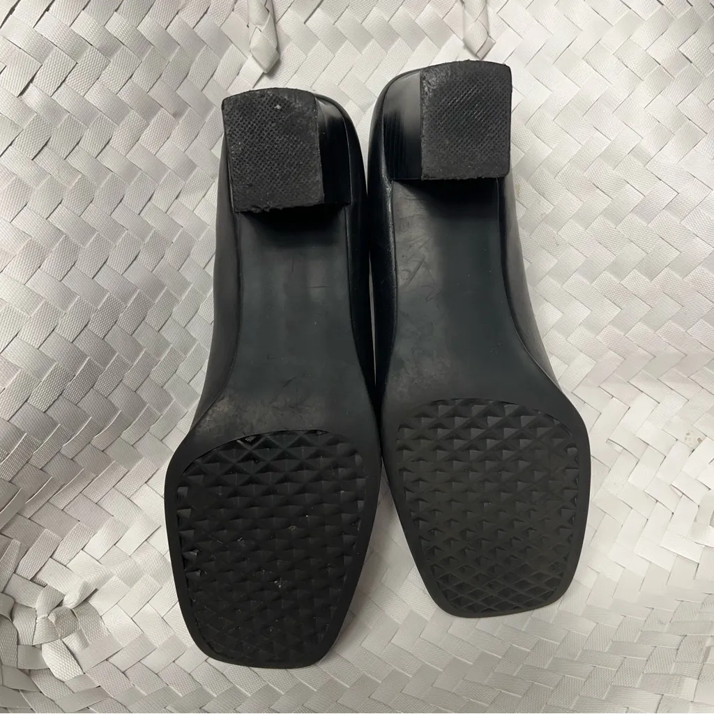 Aerosoles Comfortable Women's Heeled Pump in Black Stretch Fabric casual sz 7.5 - Image 8