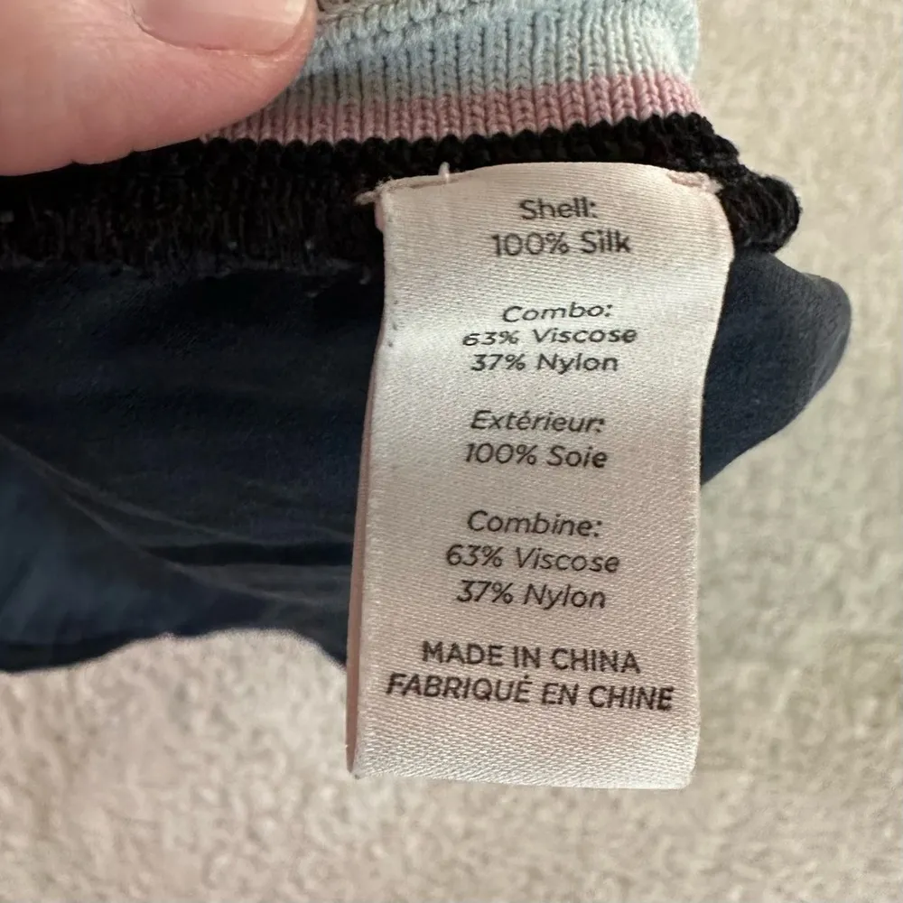 Cinq a Sept Navy Blue Blouse - Image 5