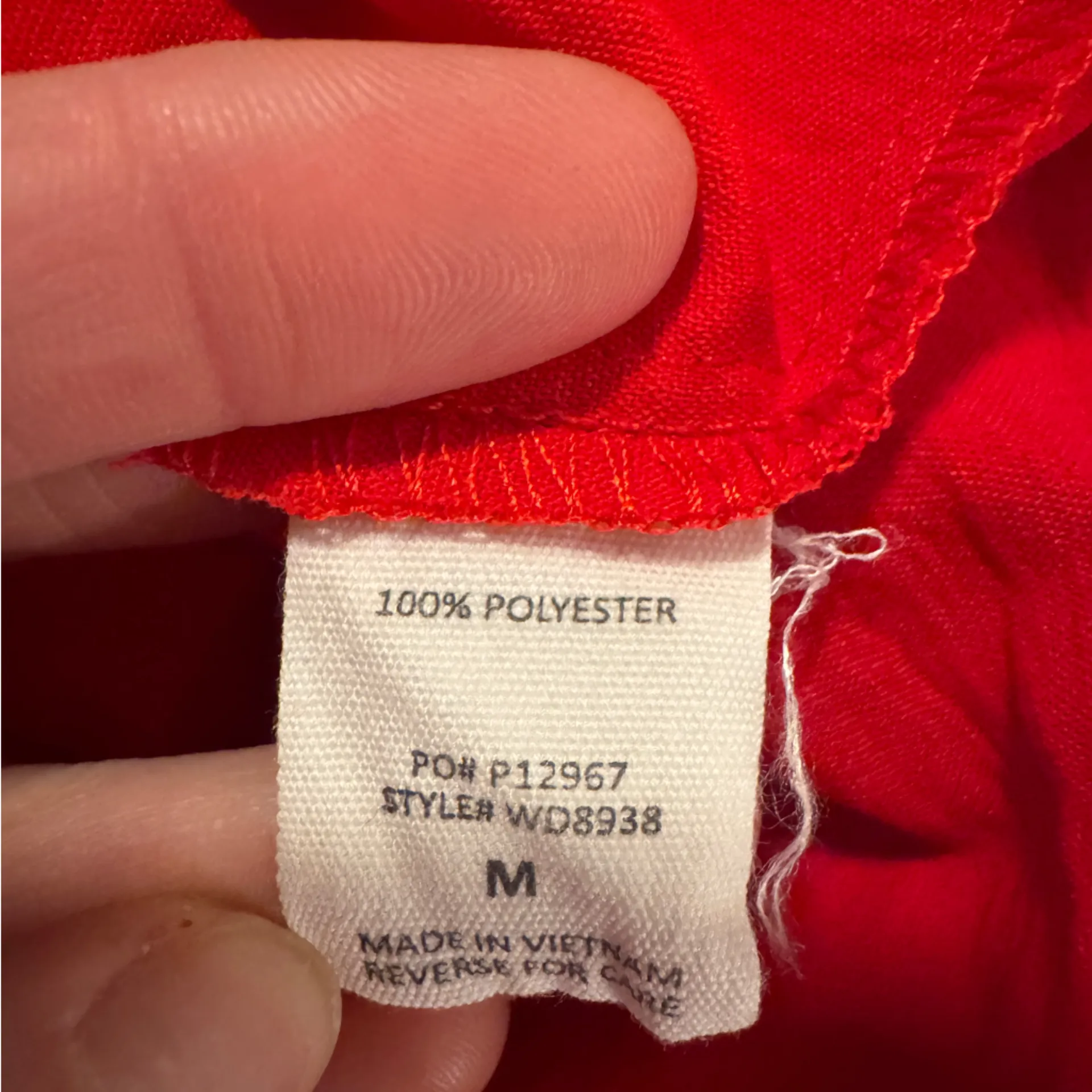 Timing Red Apparel Ruffle Dress - Image 4