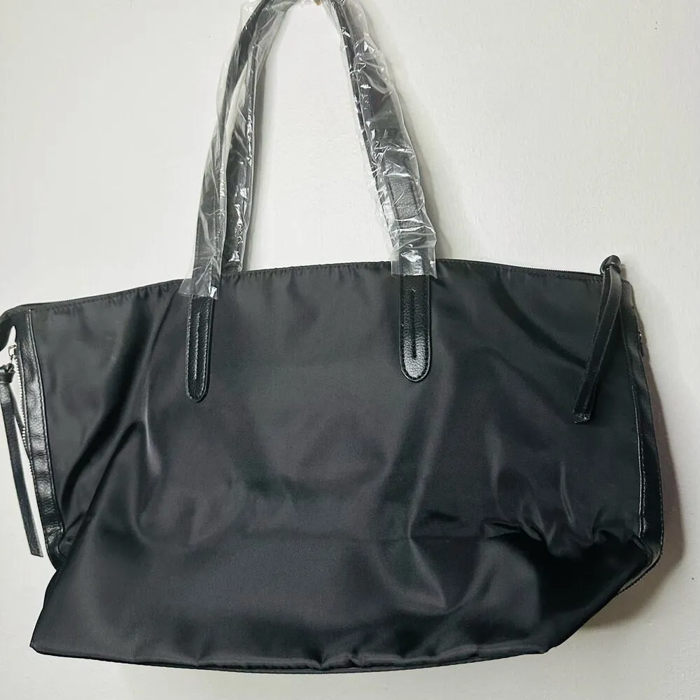 NWT BOTKIER New York Bond Black Nylon Oversized Compartment Tote Handbag - Image 4