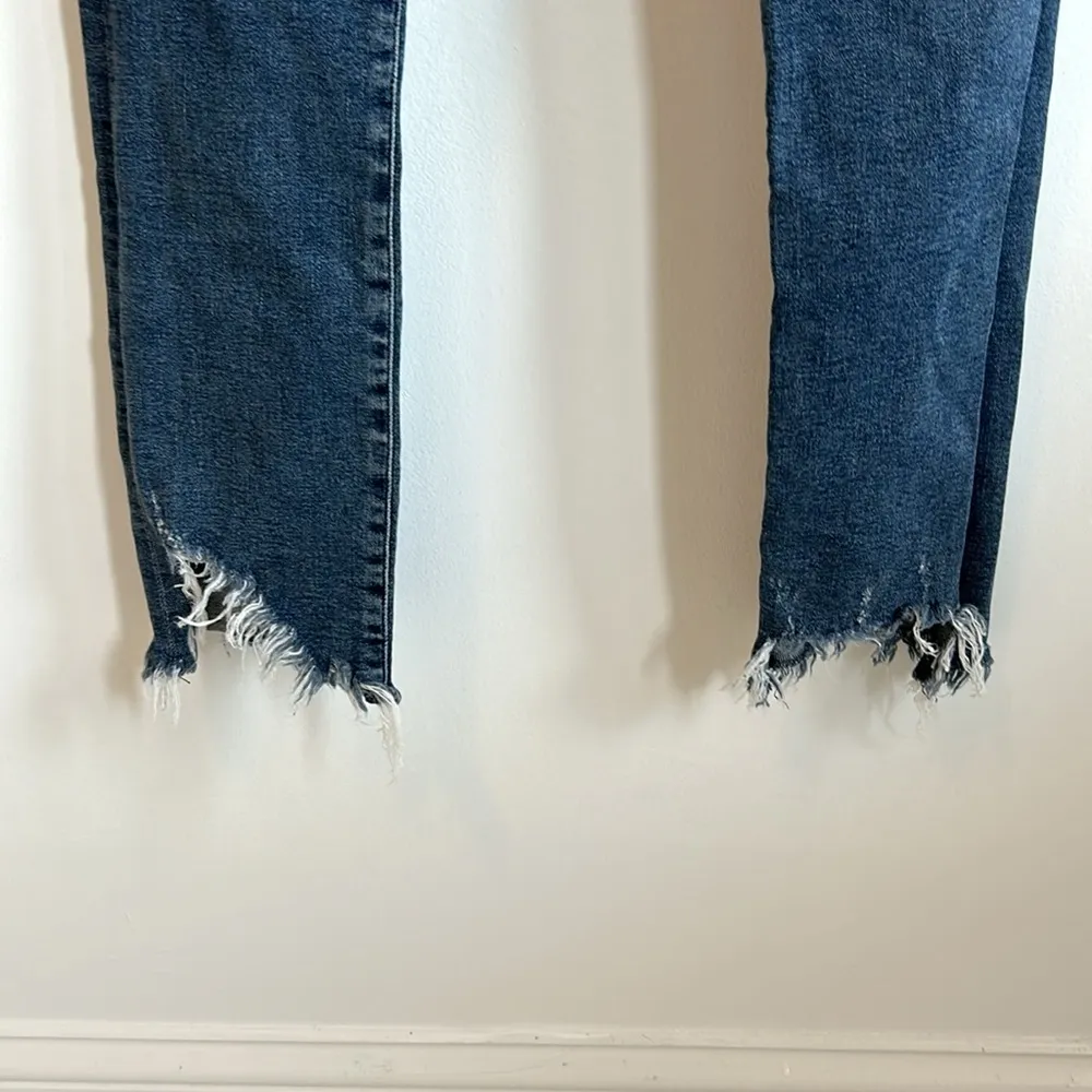 Agolde Chewed Hem Skinny Jeans - Image 6