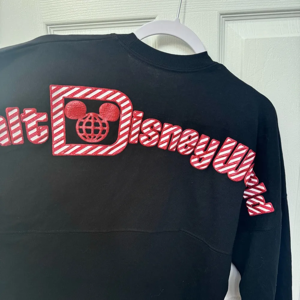 WDW Christmas Candy Cane Spirit Jersey XS - Image 5