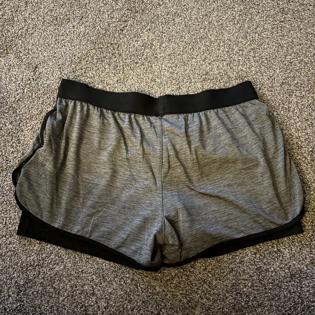 Layer 8 Gray Running Shorts Size L - Image 2