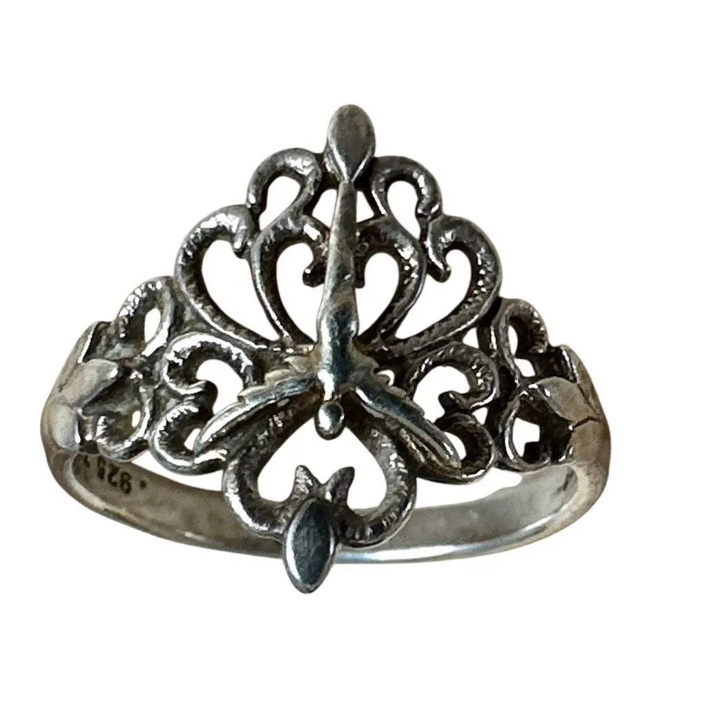Sterling silver “fairy” motif ring - Image 4