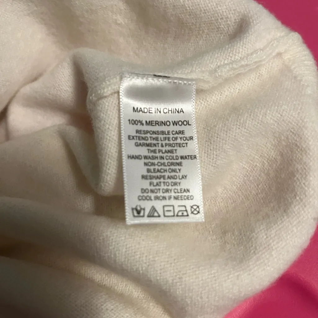 Hill‎ House Merino Wool Sleeveless Sweater. Size XS - Image 6