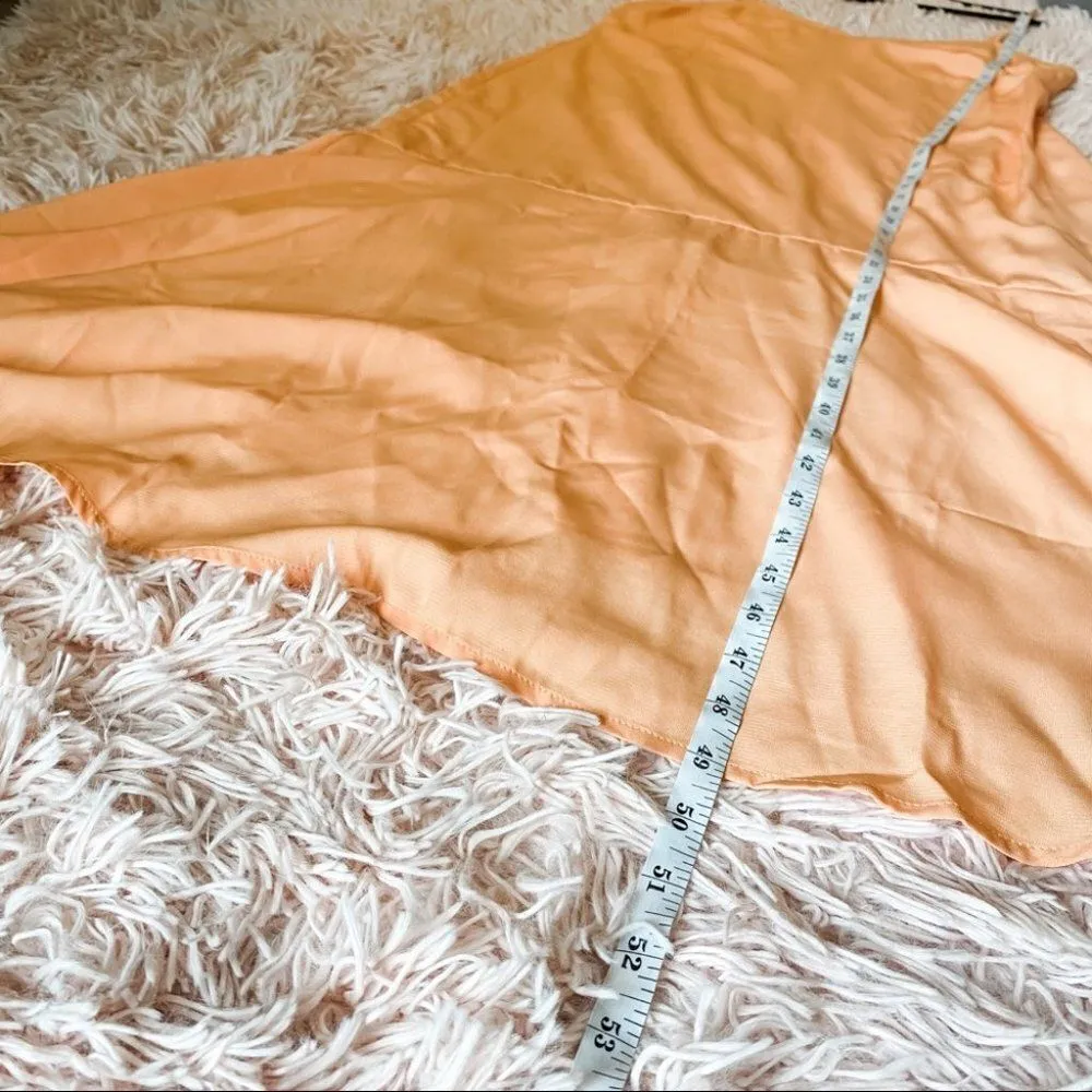 Lulu’s Lovely Lilies Midi Dress in Orange Medium - Image 4