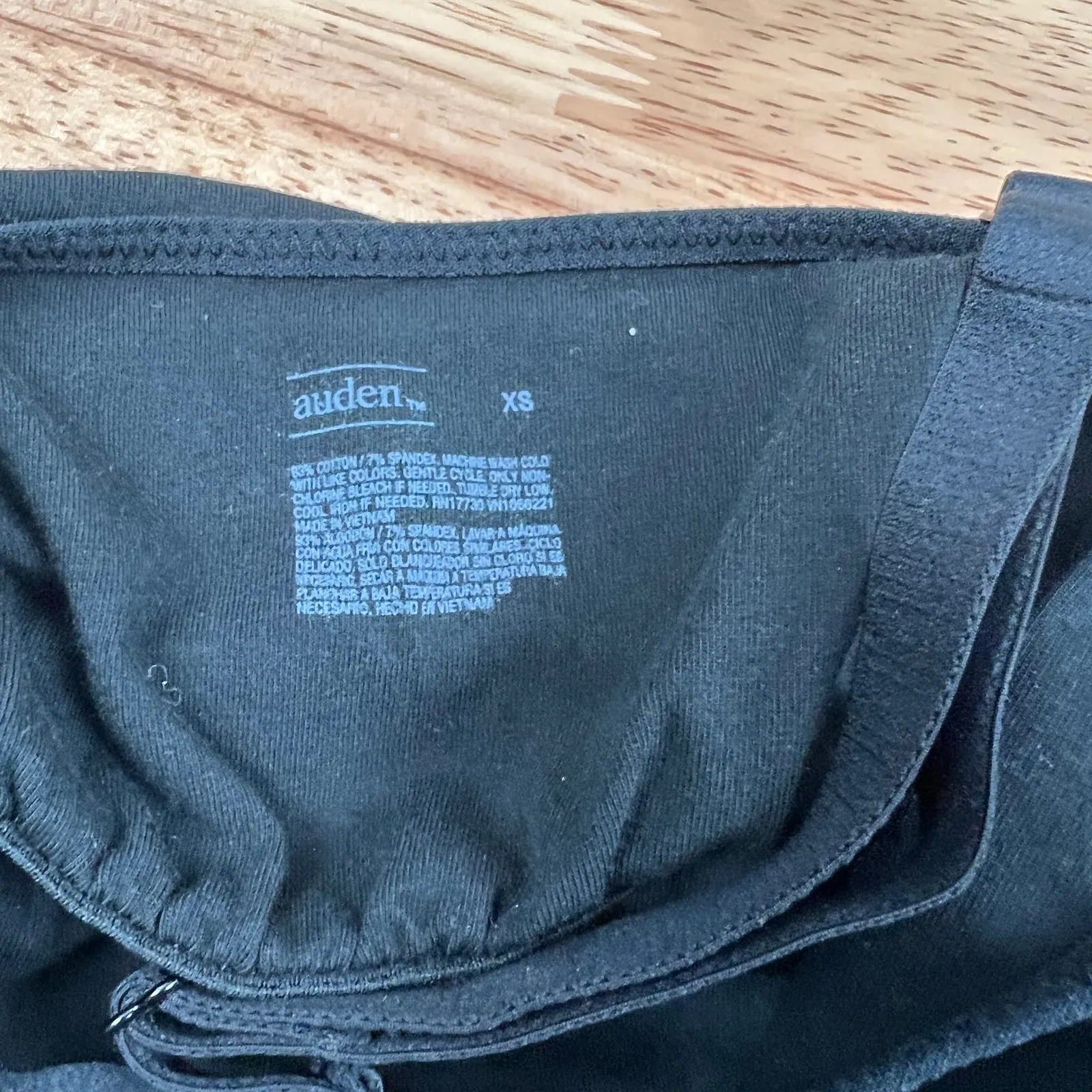 Auden Women's Black Unlined Nursing Cami With Nursing Clips - Image 4