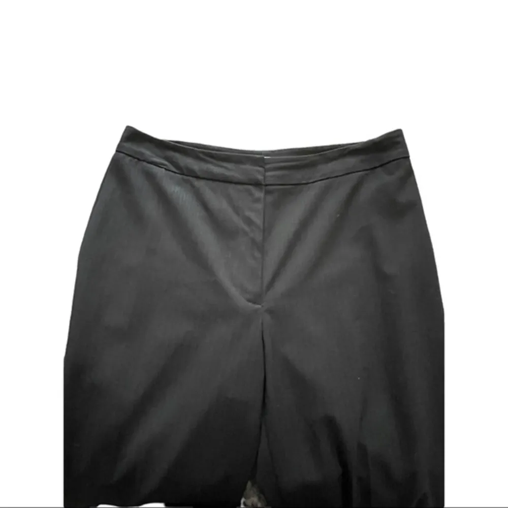 ANTONIO MELANI BLACK TROUSERS SIZE 4 EUC #6955 - Image 2