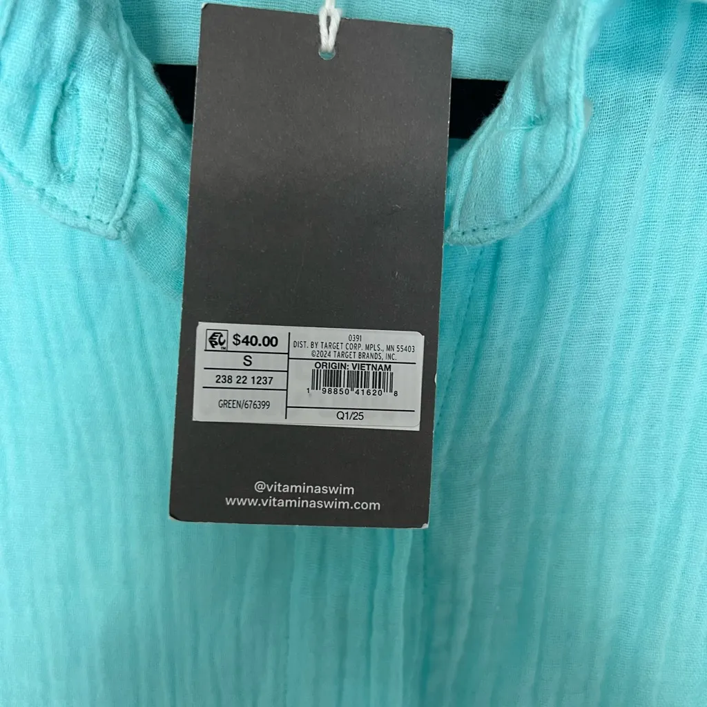 Vitamin A  Aqua Shirt - Image 3