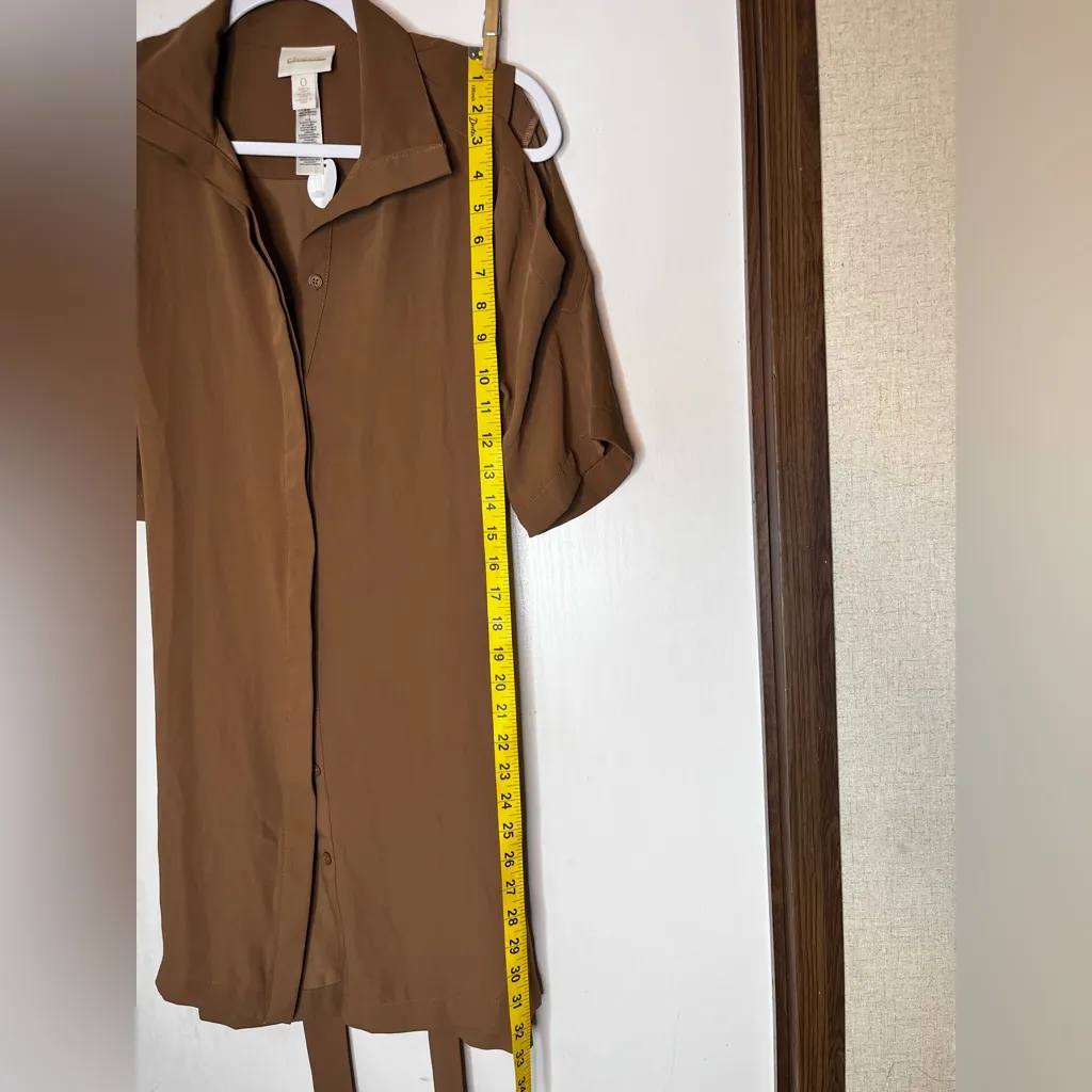 Chico's Buttons Down Dress Sz 0 - Image 10