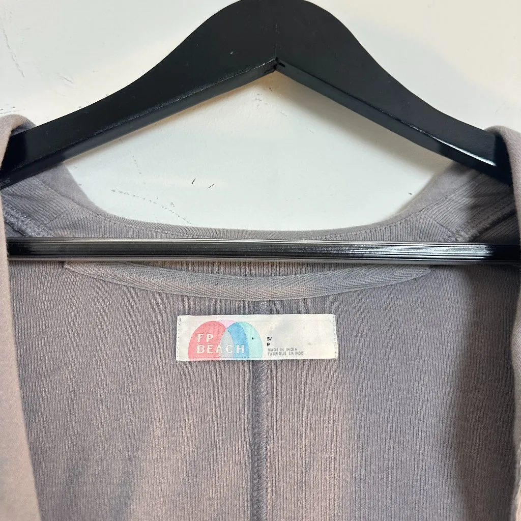 FREE PEOPLE Beach Acadia Tunic in Petrified Wood Size Small - Image 4