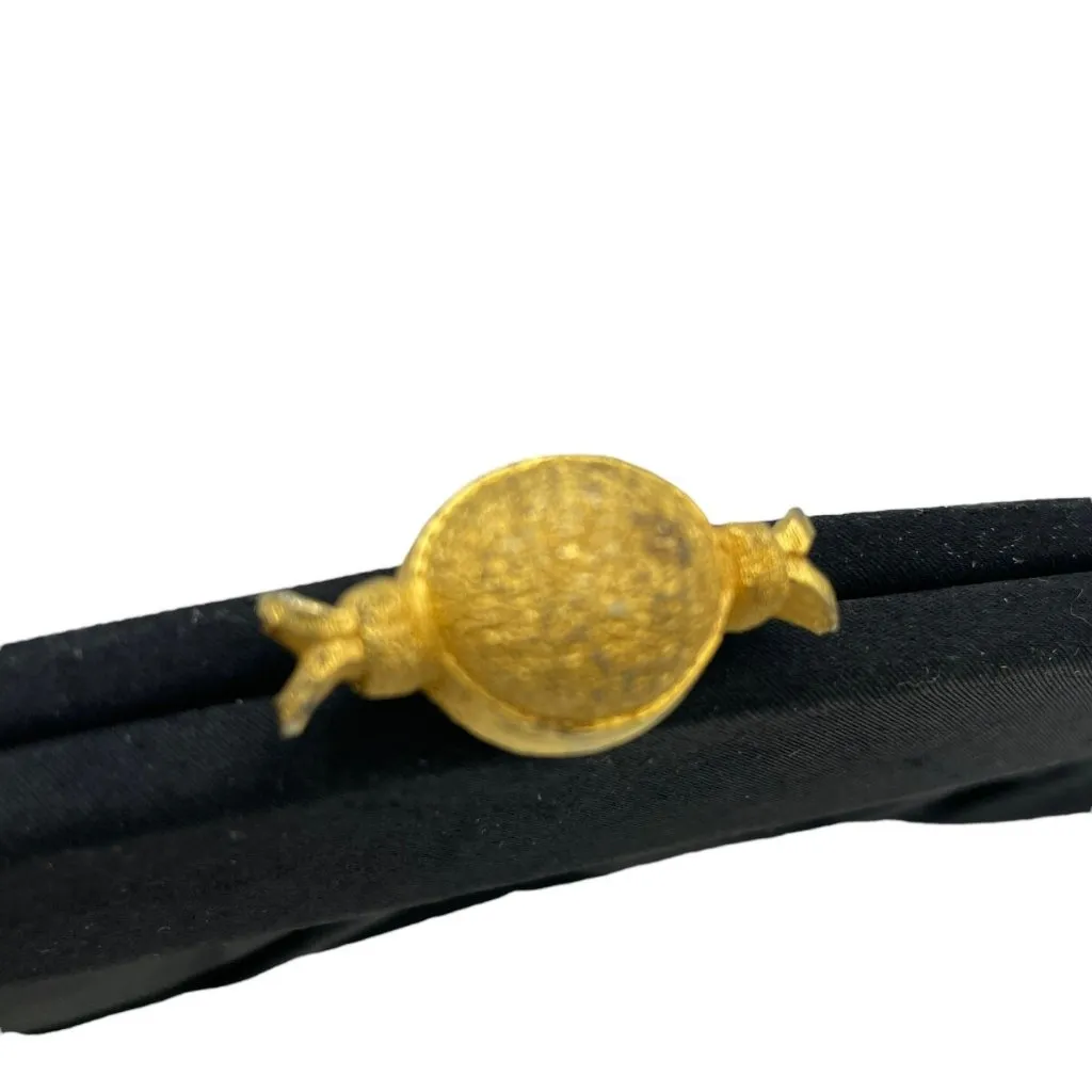 Vintage CROWN LEWIS Black Purse Clutch Evening Handbag 12” X 6” Gold Latch - Image 7