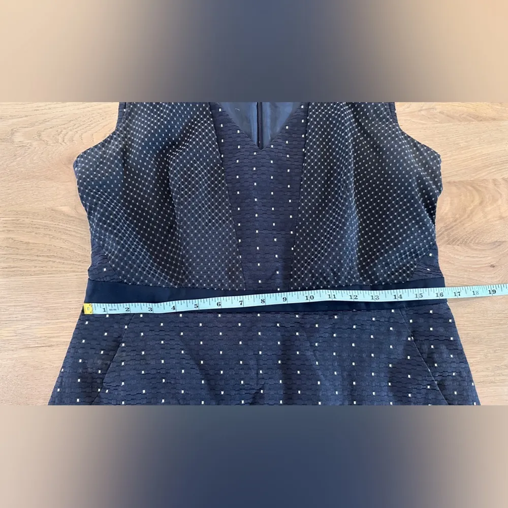 Piazza Sempione sleeveless shift dress blue size 10 - Image 10