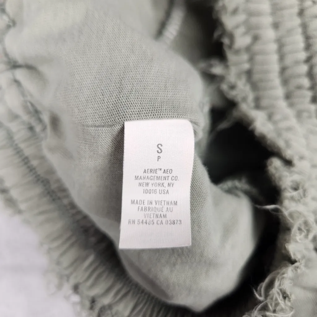 Aerie Layered Riffle Mini Skirt Green Size S Small - Image 5