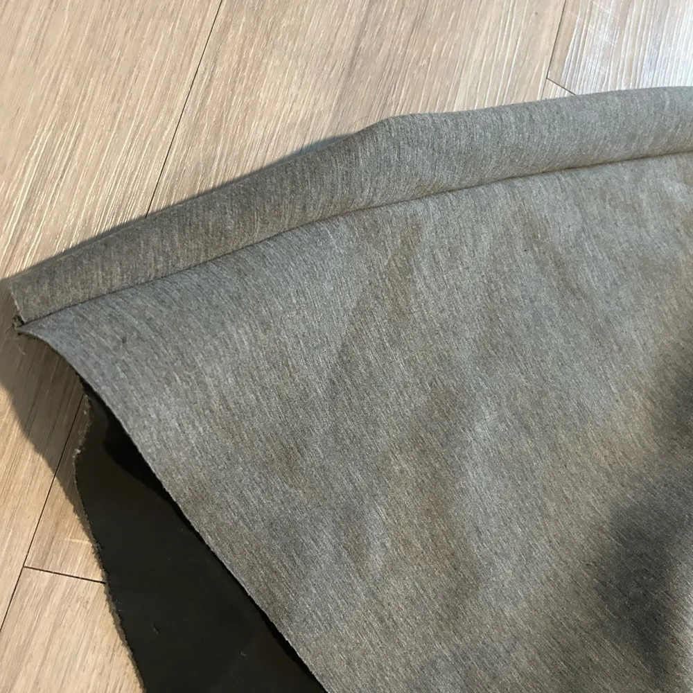 Casual Gray Cotton Flared Skirt | Medium | Versatile & Stylish Black - Image 4