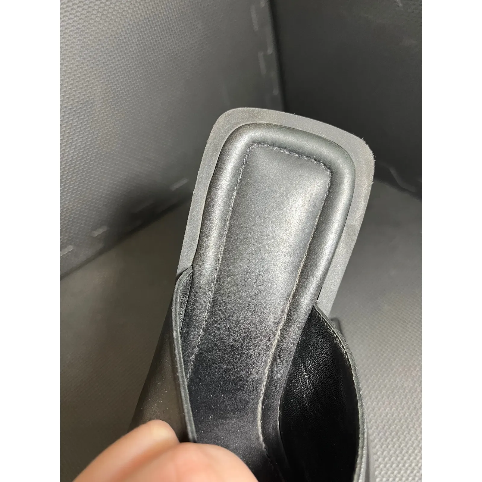 Vagabond Shoemakers HENNIE PLATFORM MULES Chunky Square  Goth Emo Womens 38 US 8 - Image 3