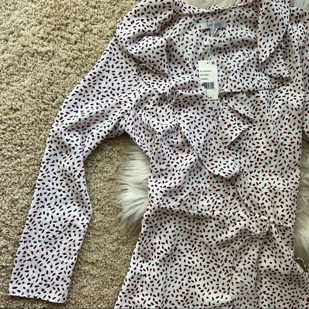 Lucy Paris White Wrap dress - Image 8