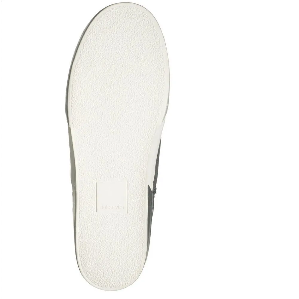 DOLCE VITA‎ Faux Shearling Sneaker Wedge Bootie, Black Leather, Size 8 1/2, NWT - Image 9