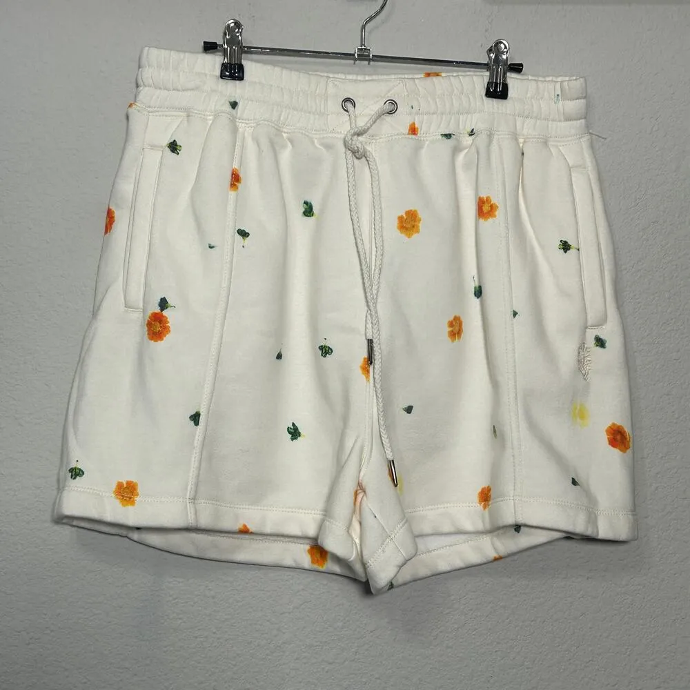 NEW Free People FP Movement x DYEKWEEN Sprint To The Finish Printed Shorts Large - Image 3