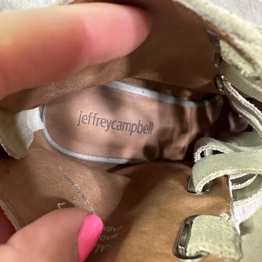 Jeffrey Campbell Salazar strappy heeled bootie Size 7 - Image 5