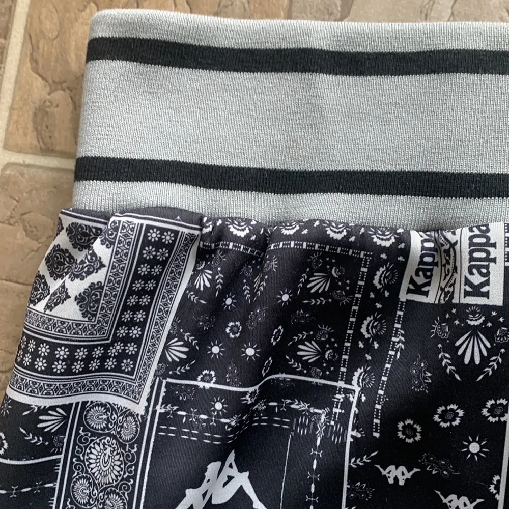 Kappa Black Smoke Light Grey Mini Skirt Sz XS NWT - Image 8