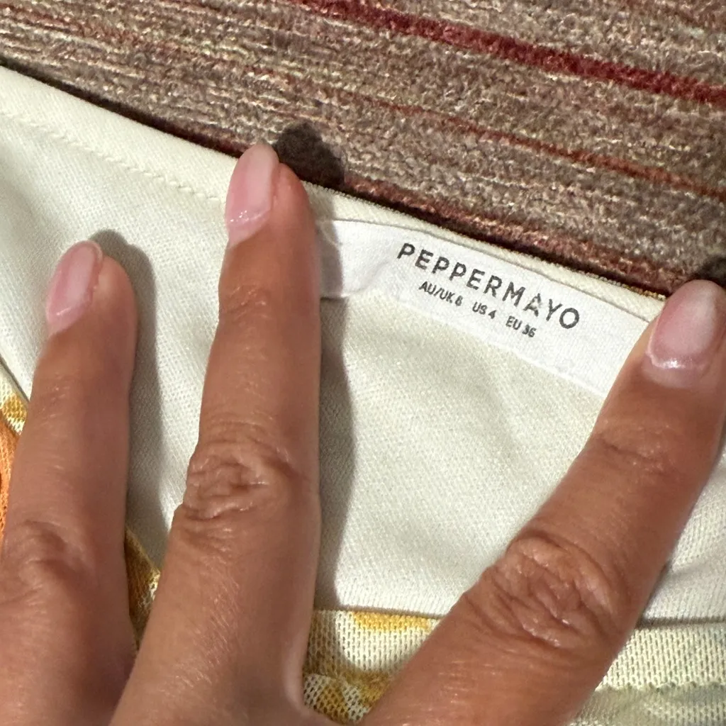 Peppermayo Floral Mini Skirt - Image 6