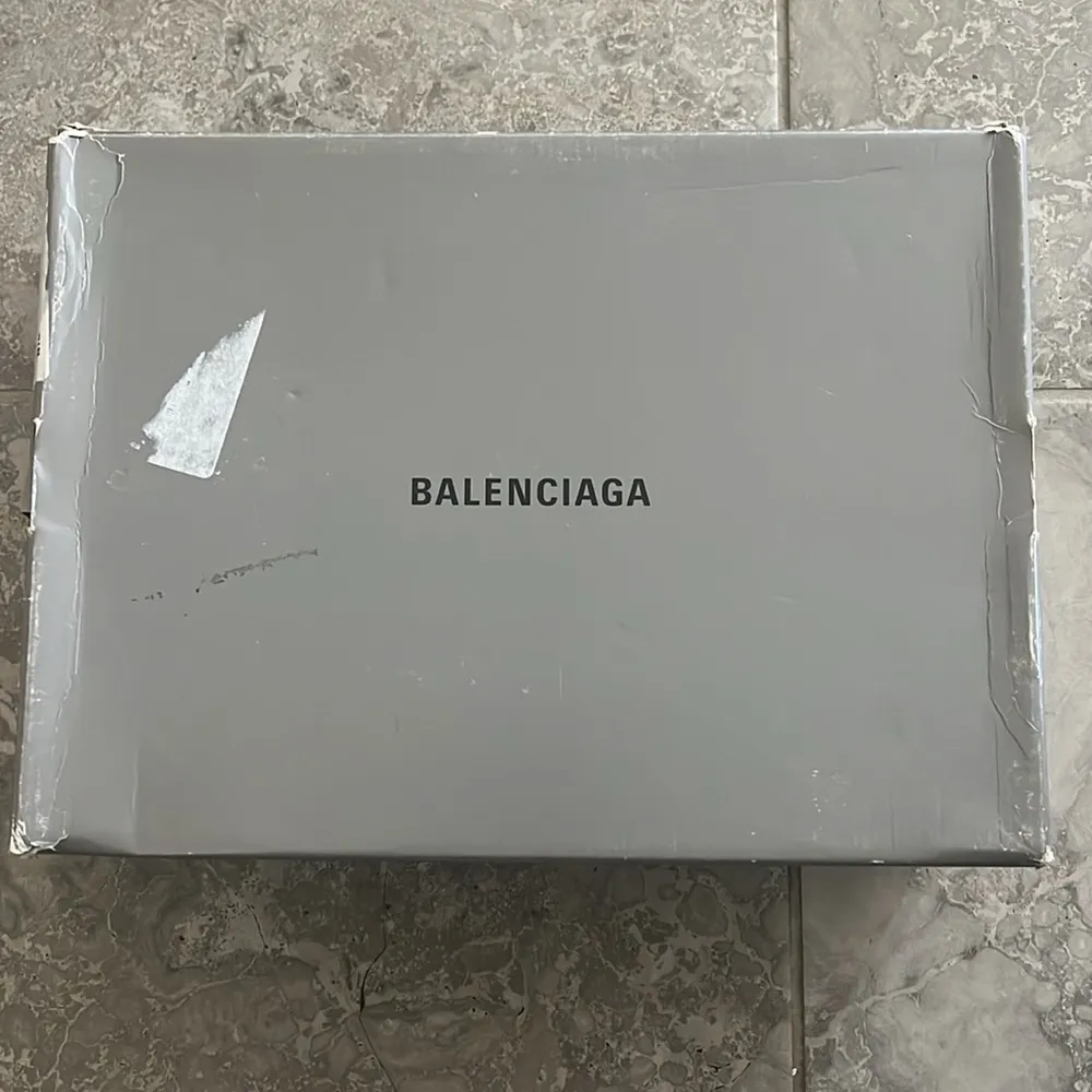 Balenciaga Speed 3.0 Knit High Top Sock Sneakers in White, Size 40 NEW in Box - Image 14
