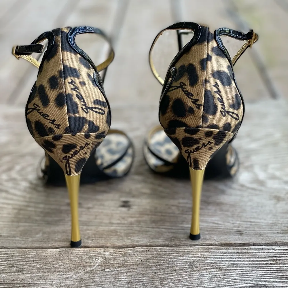 Guess signature leopard print pumps - Image 3