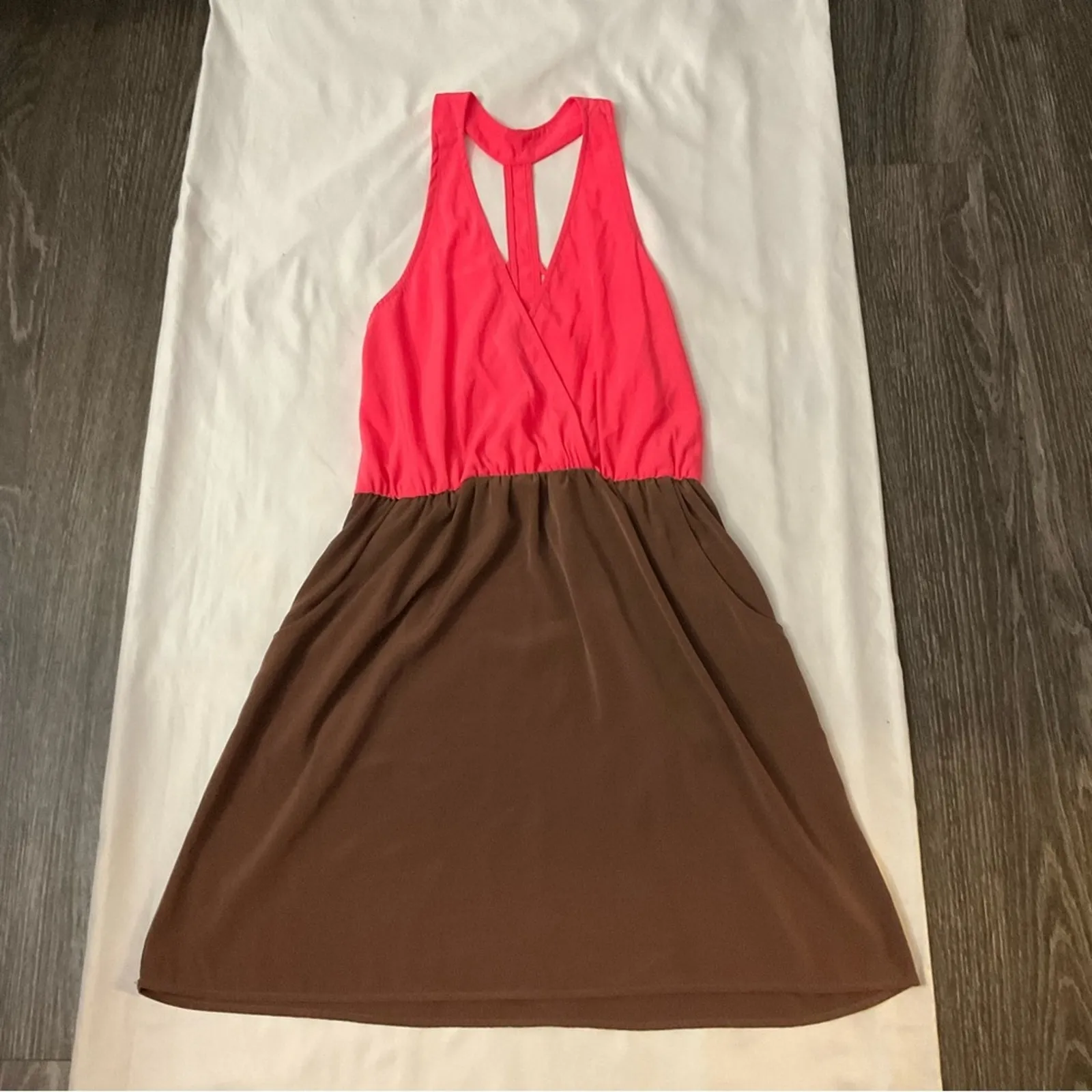 Lulu’s Strappy Open Back Neon Multi-color Dress. No Size Party Festival Boho - Image 4