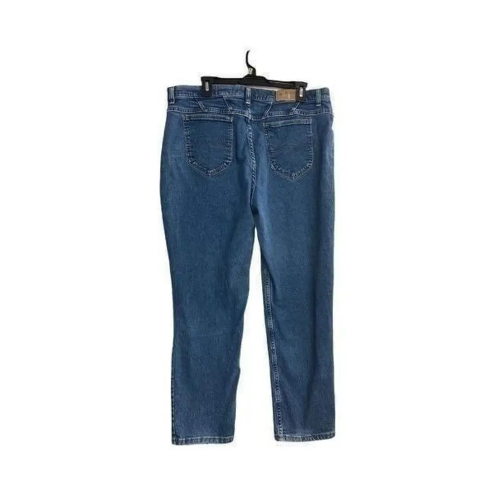 RIDERS, Women's Denim Jeans, Sz 18P, 5‎ Pocket Styling - Image 2