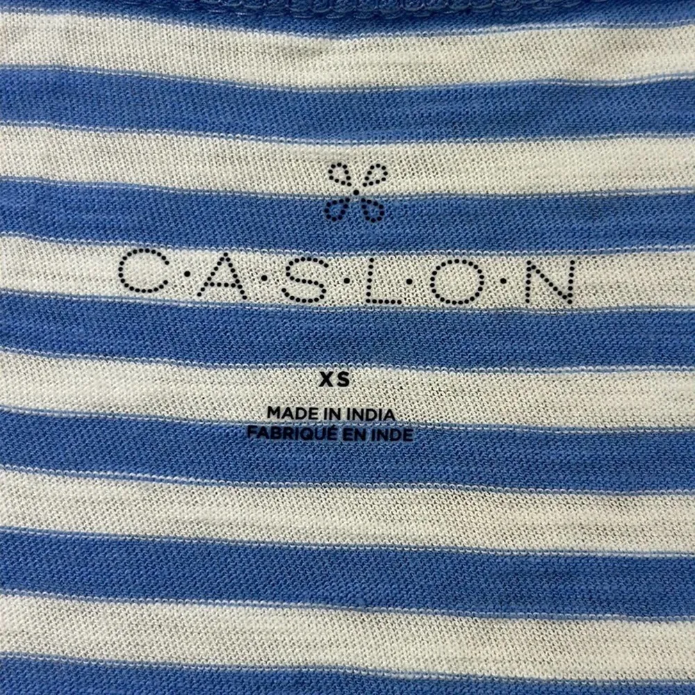 Caslon : Striped Scoop Neck Tee - Image 4