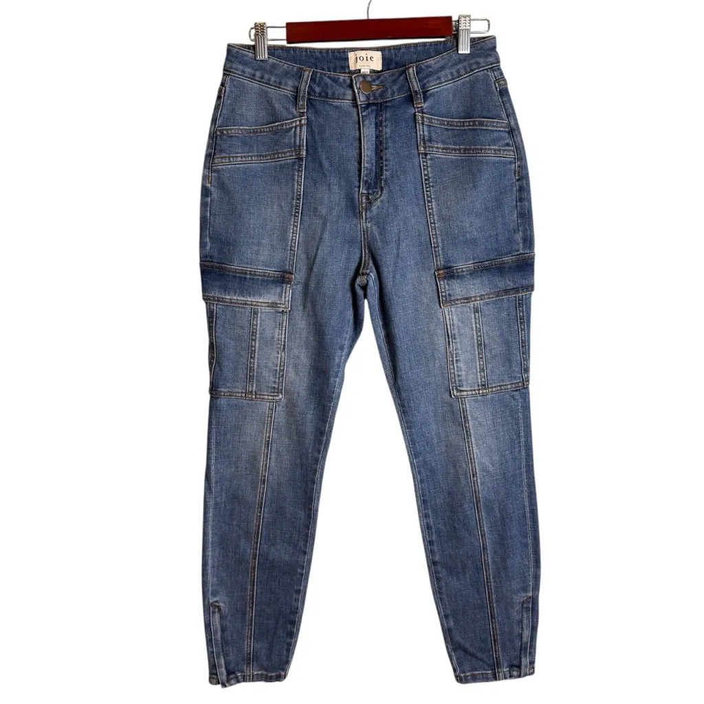 Joie Cargo Ankle Zip Straight Jeans Size 29 - Image 2