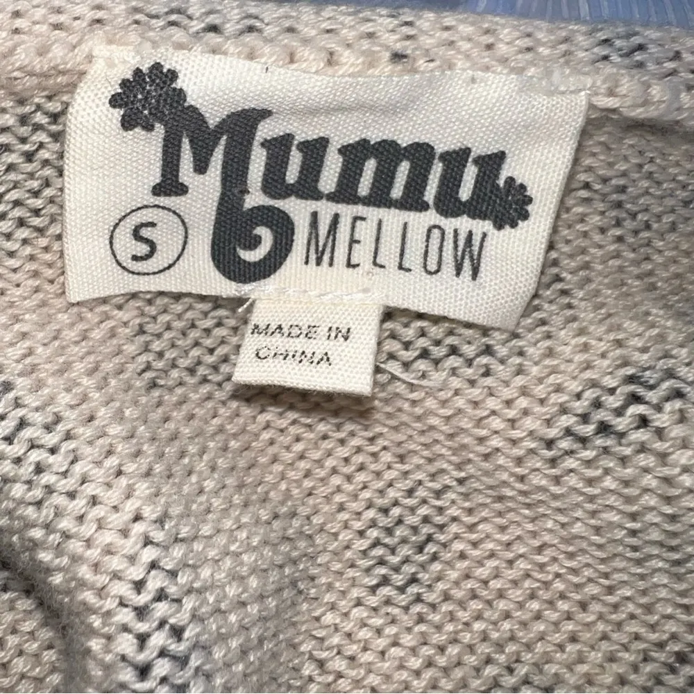 Show Me Your Mumu Cheetah Leopard Print Knit Overtop Sweater Shirt Size Small - Image 3