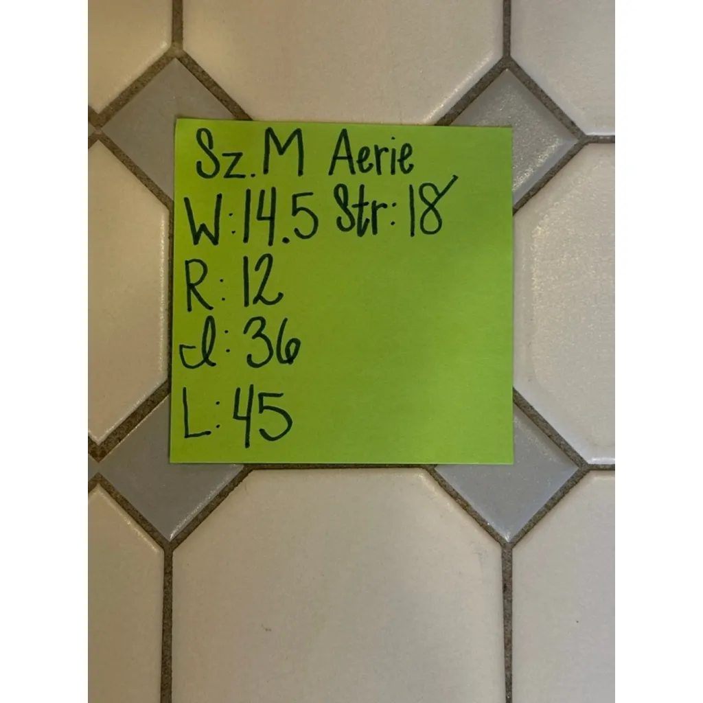 Aerie Medium Green Velvet Elastic Pants - Image 16