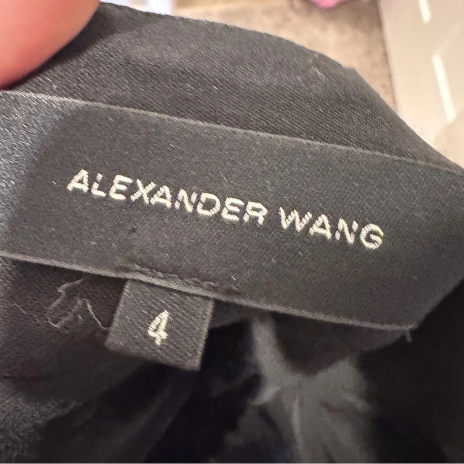 Alexander Wang Black Silk Bustier Silk Mini Dress Womens 4 Ruffled Tiered Goth - Image 11