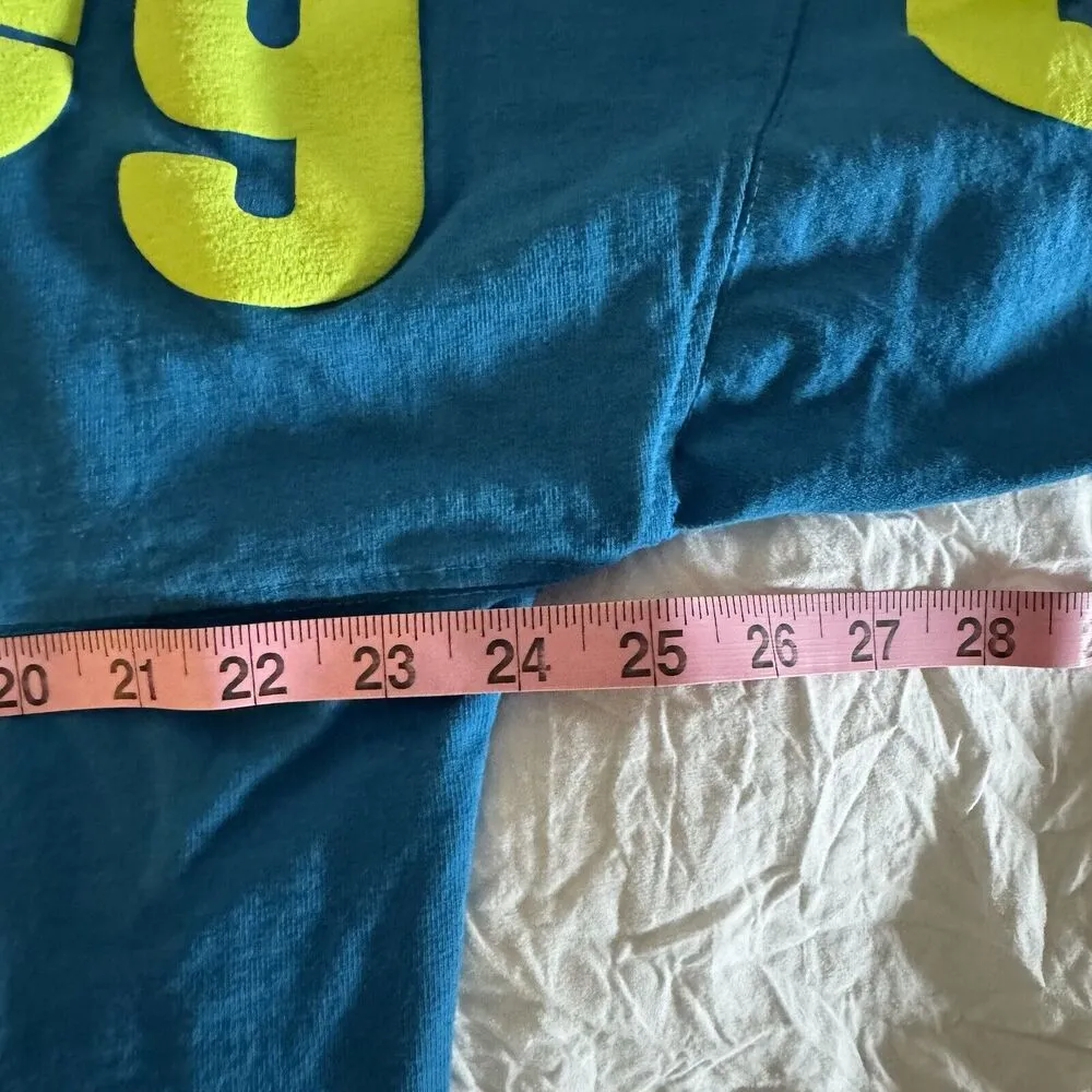 SPIRIT JERSEY Walt Disney World Long Sleeve Shirt Blue Green XL Oversized Mickey - Image 5