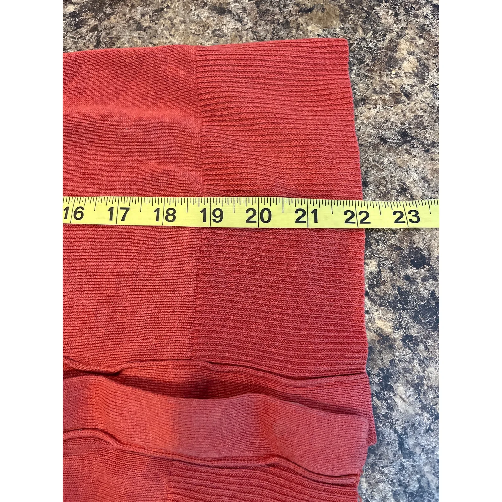 Coldwater Creek XS Size 4 SILK Blend Rust Color Hidden Button Front Cardigan - Image 7