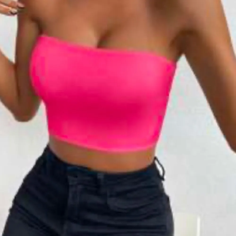 Pink Bandeau Tube Top - Image 10