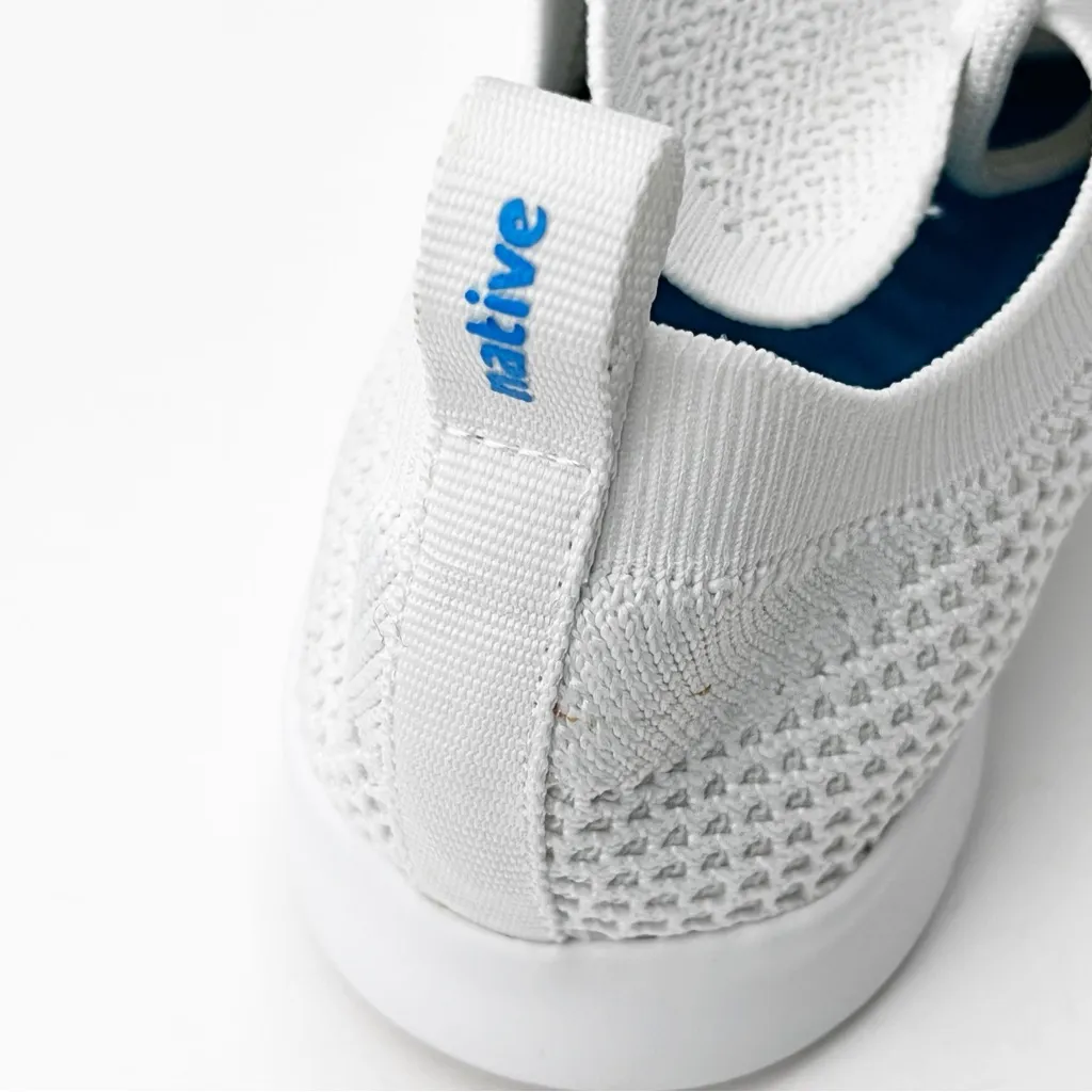 NATIVE White Mercury 2.0 Liteknit Lace Up Tennis Shoes Sneakers Size 6 - Image 10