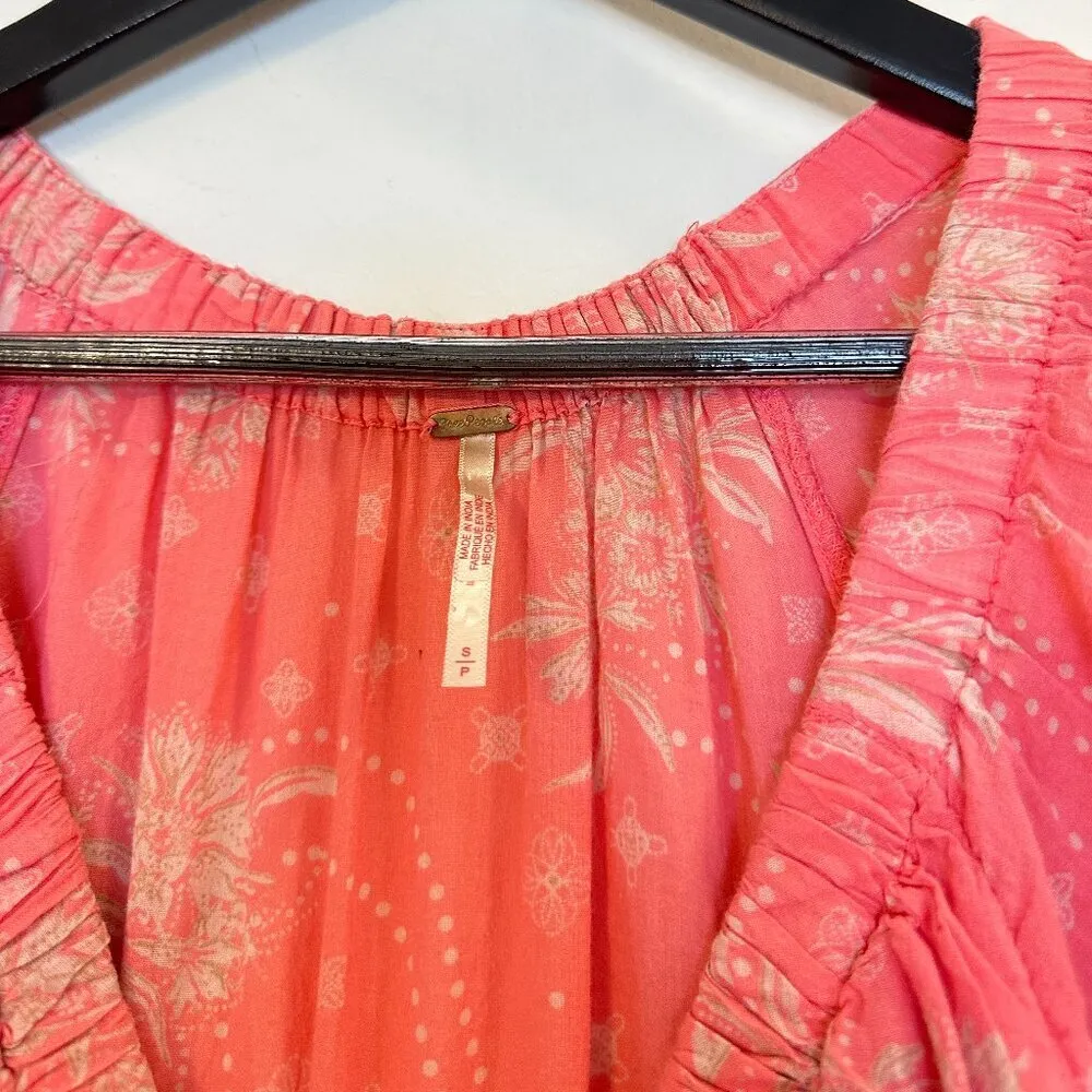 FREE PEOPLE Golden Hour Maxi in Electropop Combo Size Small - Image 8