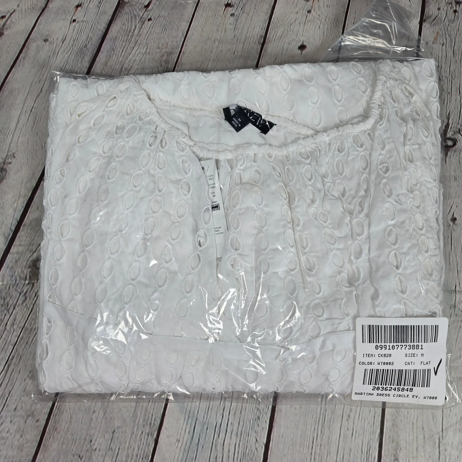 J. Crew Oval eyelet midi dress White CK828 M NWT‎ Summer Sundress Cotton Beach - Image 8