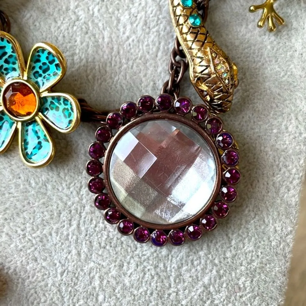 Betsey Johnson Vintage Jungle Fever Necklace - Image 4