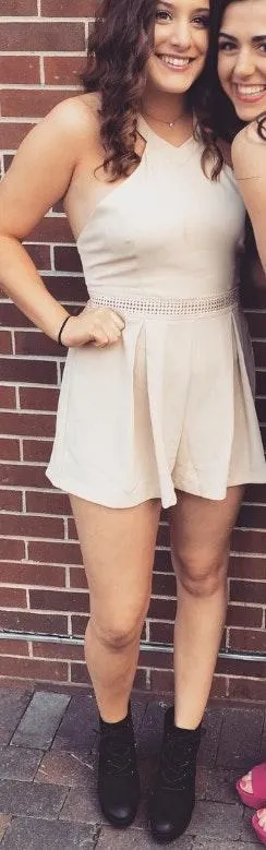 Beige Romper - Image 2